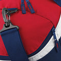 Marineblau-Rot-Weiß - Side - BagBase Teamwear Sport Reisetasche - Sporttasche, 54 Liter