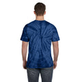 Spider Marineblau - Side - Colortone Unisex Tonal Spider T-Shirt