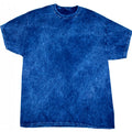 Marineblau - Front - Colortone Herren Mineral Wash T-Shirt