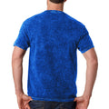 Marineblau - Back - Colortone Herren Mineral Wash T-Shirt