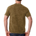 Braun - Back - Colortone Herren Mineral Wash T-Shirt