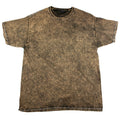 Braun - Front - Colortone Herren Mineral Wash T-Shirt