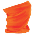 Orange - Back - Beechfield Damen Multifunktionsschal - Schlauchschal Original Morf