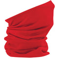 Rot - Front - Beechfield Damen Suprafleece Morf Schlauchschal - Mütze - Kopfbedeckung, vielseitig verwendbar