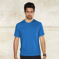 Wasserblau - Back - Kariban Herren Proact Sport- - Training-T-Shirt