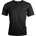 Schwarz - Front - Kariban Herren Proact Sport- - Training-T-Shirt