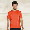 Neonorange - Back - Kariban Herren Proact Sport- - Training-T-Shirt