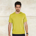 Neongelb - Back - Kariban Herren Proact Sport- - Training-T-Shirt