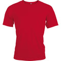 Rot - Front - Kariban Herren Proact Sport- - Training-T-Shirt