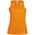 Orange - Front - Kariban Proact Damen Sport-Top - Oberteil, ärmellos