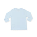 Hellblau - Side - Larkwood Baby Unisex Langarm-T-Shirt