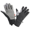 Schwarz-Grau - Front - Spiro Unisex Sport Handschuhe Rutschfest
