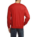Rot - Side - Fruit Of The Loom Unisex Premium 70-30 Sweatshirt, Rundhalsausschnitt
