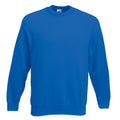 Königsblau - Front - Fruit Of The Loom Unisex Premium 70-30 Sweatshirt, Rundhalsausschnitt