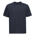 Marineblau - Front - Russell Europe Herren T-Shirt - Arbeits-T-Shirt