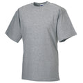 Hellgrau - Back - Russell Europe Herren T-Shirt - Arbeits-T-Shirt