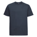 Marineblau - Front - Russell Europe Herren T-Shirt, Kurzarm
