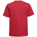 Rot - Back - Russell Europe Herren T-Shirt, Kurzarm