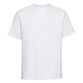 Weiß - Front - Russell Europe Herren T-Shirt, Kurzarm