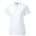 Weiß - Back - Russell Damen Polo Shirt Europe Klassik Kurzarm