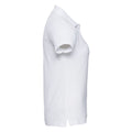 Weiß - Side - Russell Damen Polo Shirt Europe Klassik Kurzarm