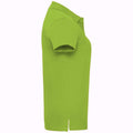 Limette - Side - Russell Damen Polo Shirt Europe Klassik Kurzarm