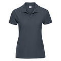 Marineblau - Front - Russell Damen Polo Shirt Europe Ultimate Klassik Kurzarm