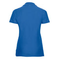 Azur - Back - Russell Damen Polo Shirt Europe Ultimate Klassik Kurzarm