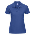 Royalblau - Front - Russell Damen Polo Shirt Europe Ultimate Klassik Kurzarm