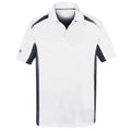 Weiß-Marineblau - Front - Stormtech Herren Polo-Shirt, besonders leicht, zweifarbig, Kurzarm