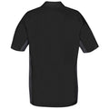 Schwarz-Anthrazit - Back - Stormtech Herren Polo-Shirt, besonders leicht, zweifarbig, Kurzarm