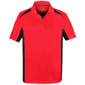 Rot-Schwarz - Front - Stormtech Herren Polo-Shirt, besonders leicht, zweifarbig, Kurzarm