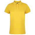 Sonnenblumengelb - Front - Asquith & Fox Damen Polo-Shirt, Kurzarm