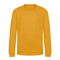 Senfgelb - Front - AWDis Just Hoods Kinder Pullover - Sweatshirt, unifarben