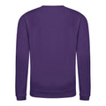 Violett - Back - AWDis Just Hoods Kinder Pullover - Sweatshirt, unifarben