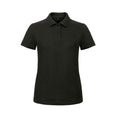 Schwarz - Front - B&C Damen ID.001 Polo-Shirt - Polohemd, Kurzarm