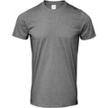 Graphit meliert - Front - Gildan Herren Soft-Style T-Shirt, Kurzarm