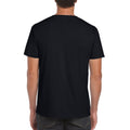 Schwarz - Back - Gildan Herren Soft-Style T-Shirt, Kurzarm
