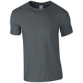 Anthrazit - Front - Gildan Herren Soft-Style T-Shirt, Kurzarm