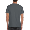 Anthrazit - Back - Gildan Herren Soft-Style T-Shirt, Kurzarm