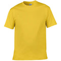 Gelb - Front - Gildan Herren Soft-Style T-Shirt, Kurzarm