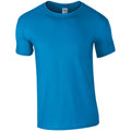 Saphir - Front - Gildan Herren Soft-Style T-Shirt, Kurzarm