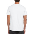 Weiß - Back - Gildan Herren Soft-Style T-Shirt, Kurzarm