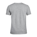 Sport Grau - Back - Gildan Herren Soft-Style T-Shirt, Kurzarm