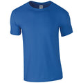 Königsblau - Front - Gildan Herren Soft-Style T-Shirt, Kurzarm