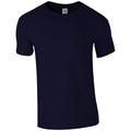 Marineblau - Front - Gildan Herren Soft-Style T-Shirt, Kurzarm