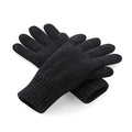 Schwarz - Front - Beechfield Unisex Classic Thinsulate Thermo Winter-Handschuhe