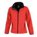 Rot-Schwarz - Front - Result Core Damen Softshell-Jacke, bedruckbar