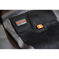 Grau-Schwarz-Orange - Side - Result Unisex Work-Guard Lite Workwear Shorts, atmungsaktiv, winddicht
