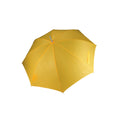Gelb - Front - Kimood Unisex Golf Regenschirm, automatische Öffnung